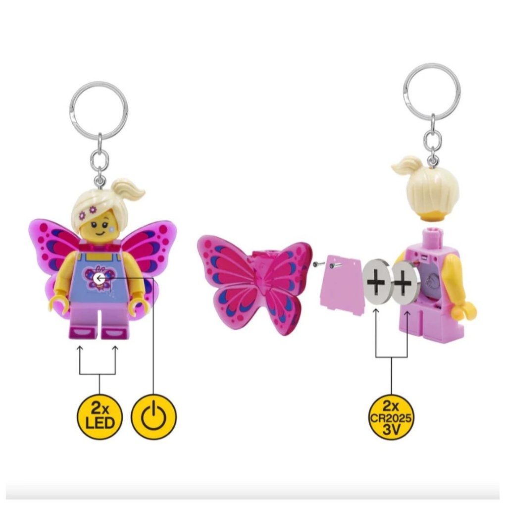 LEGO Butterfly Girl KeyLight