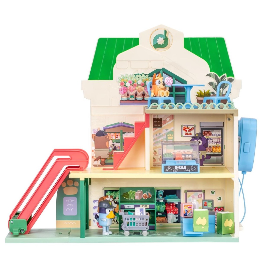Bluey Let's Play Chef Supermarket Playset