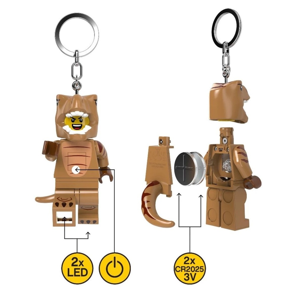 LEGO T-Rex Costume Fan KeyLight