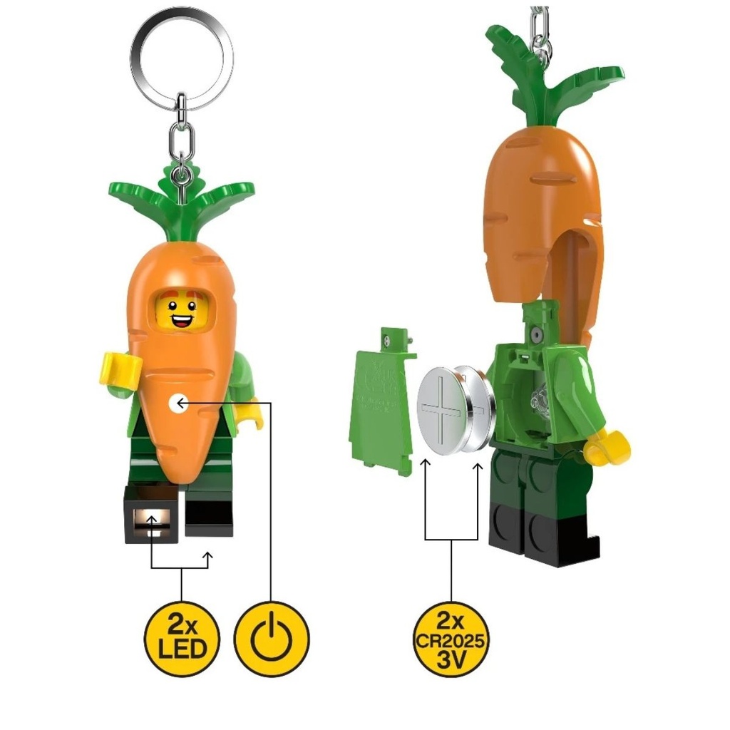 LEGO Carrot Mascot Keylight