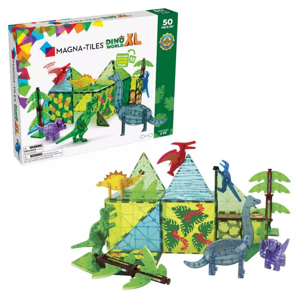 MAGNA TILES Dino World XL 50 piece set