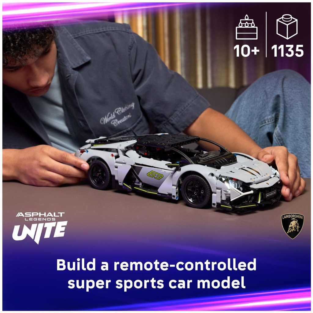 LEGO 42214 Technic Lamborghini Revuelto Super Sports Car