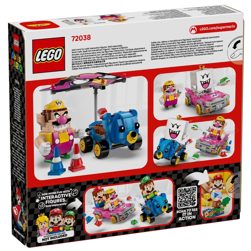 LEGO 72038 Mario Kart Wario N King Boo