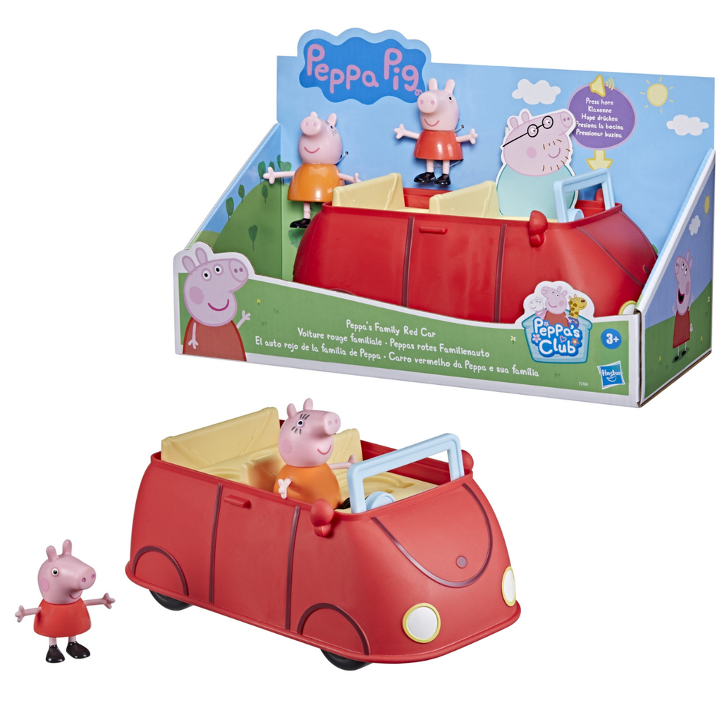Peppa Pig  Adventures Family Red Car