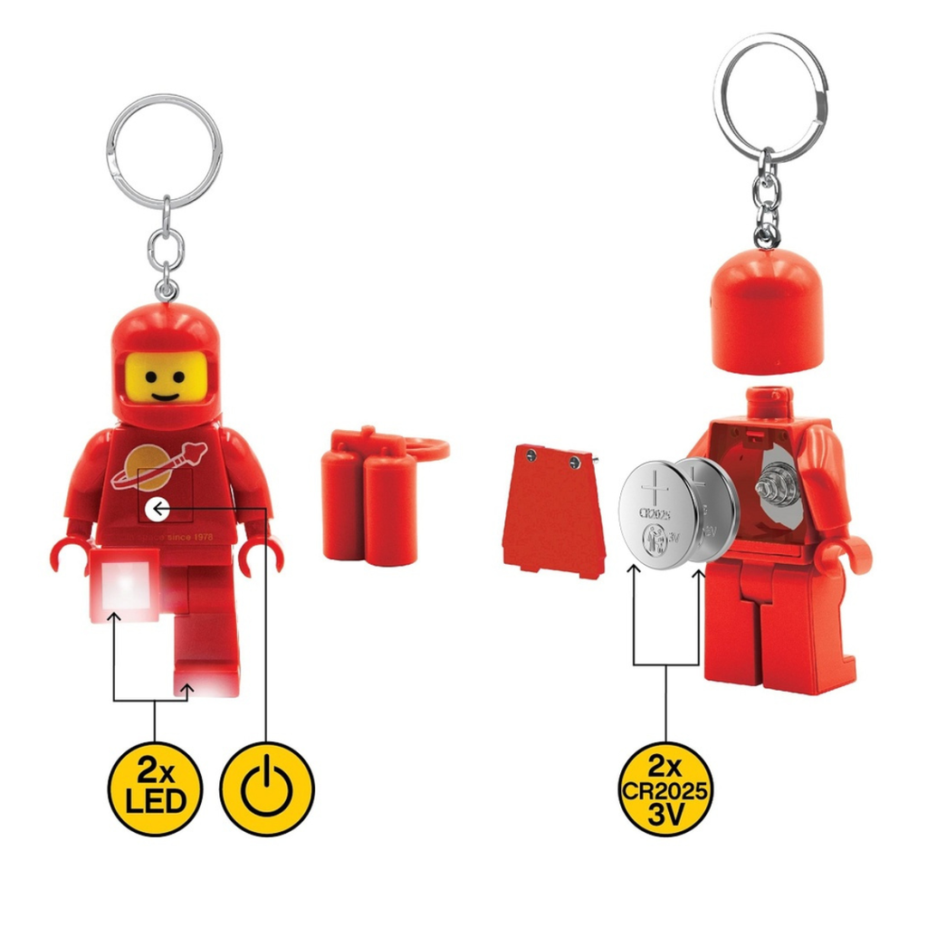 LEGO Spaceman Red Keylight