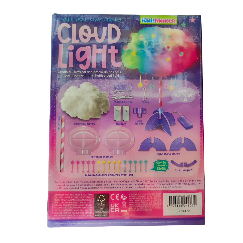 4M Make Your Own Fluffy Cloud Light