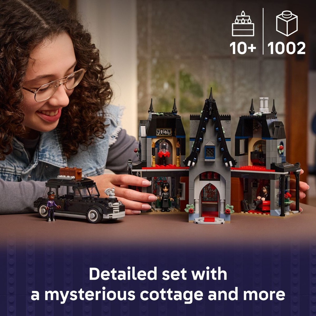LEGO 76786 Wednesday Morticia’s Cottage