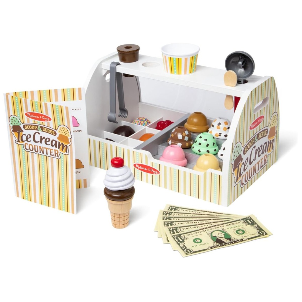 Melissa n Doug Scoop N Serve Ice Cream Counter