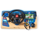 Melissa n Doug Vroom N Zoom Wooden Dashboard Steering Wheel