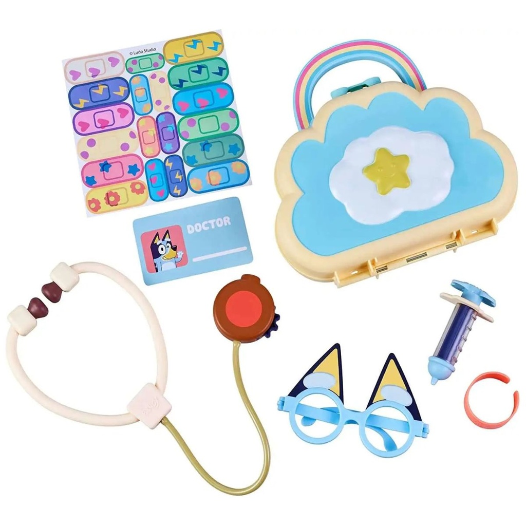 Bluey Cloud Bag Doctor Set