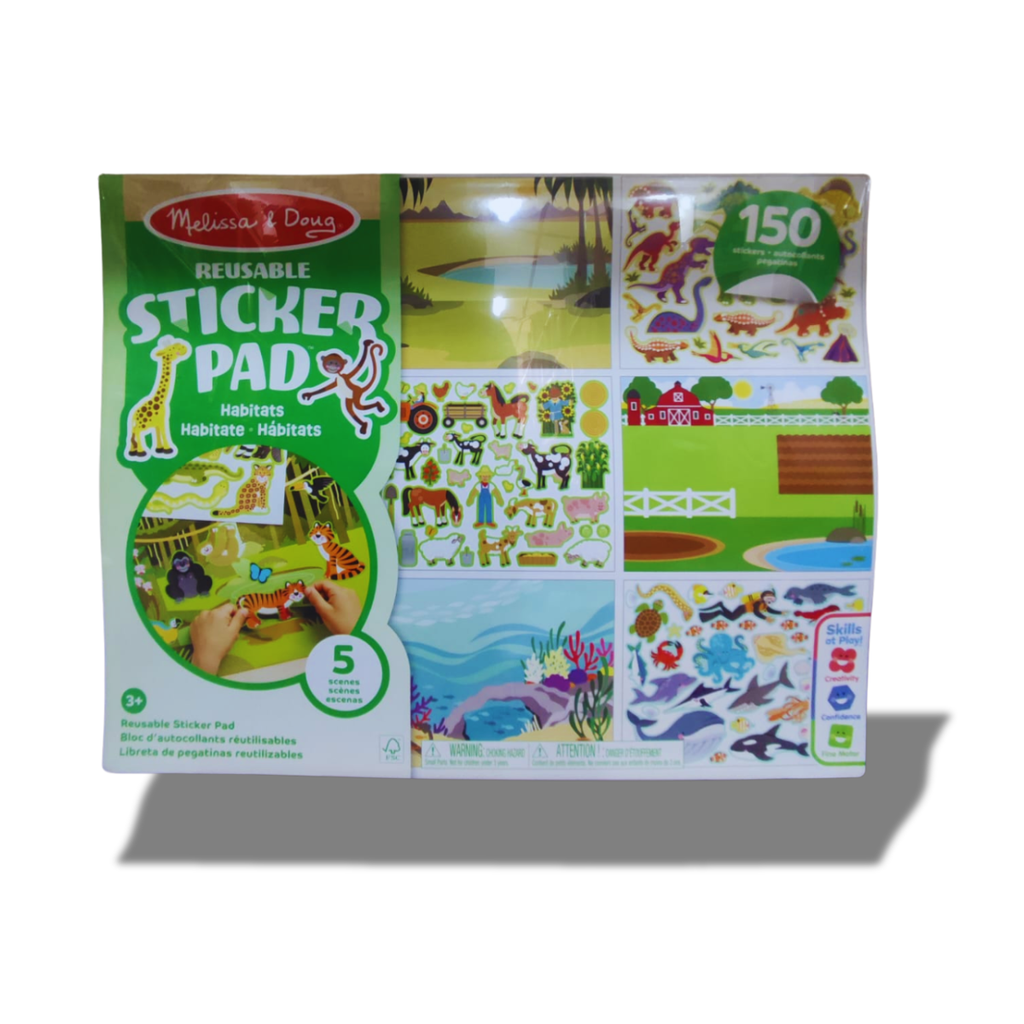 Melissa n Doug Reusable Sticker Pad
