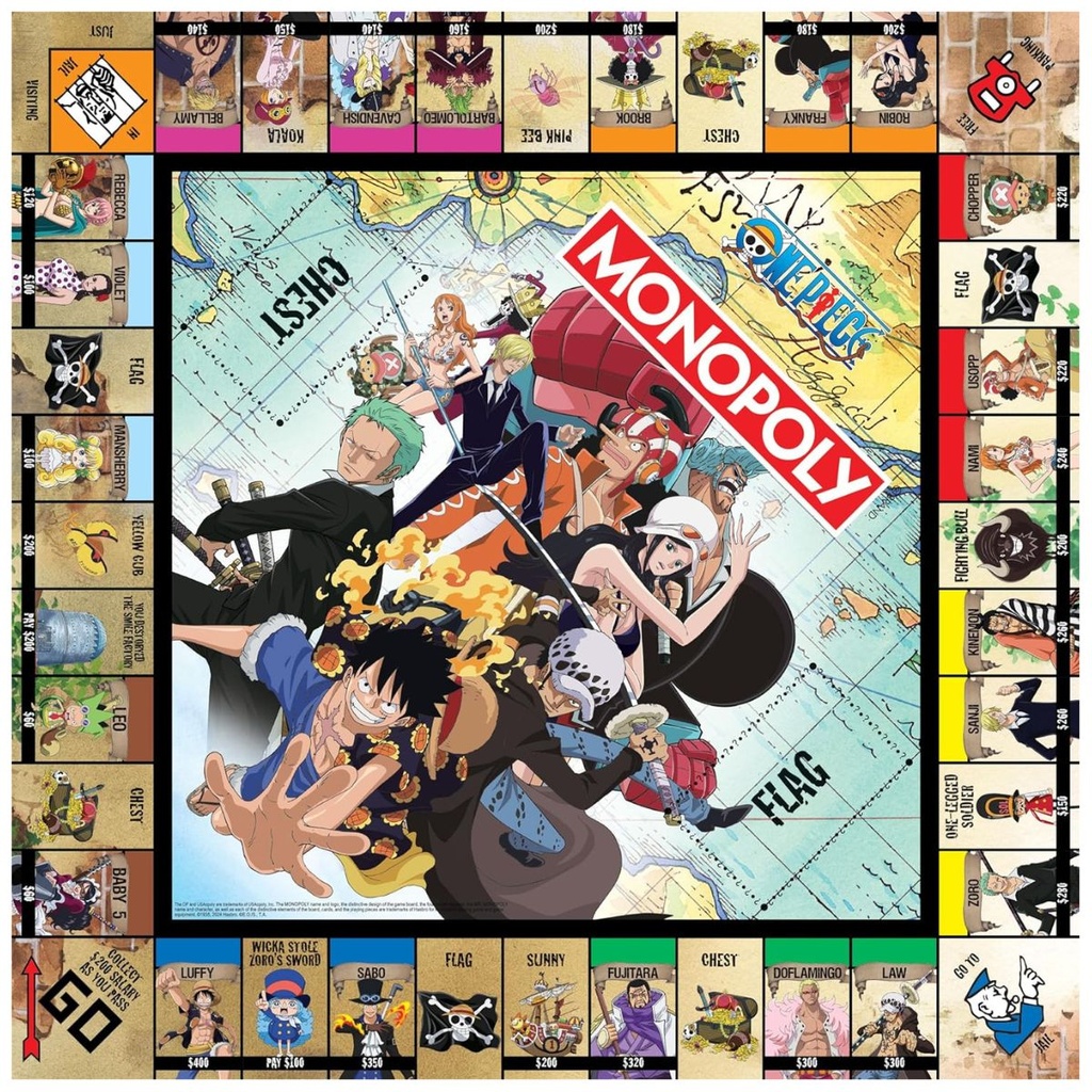 Monopoly One Piece Edition Board Game