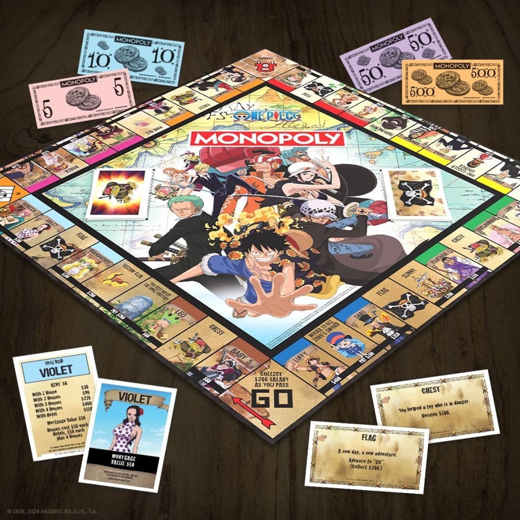 Monopoly One Piece Edition Board Game