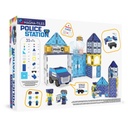 Magna Tiles Police Station