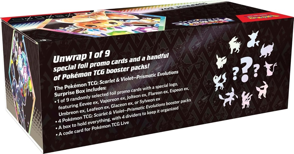 Pokemon Prismatic Evolutions 8.5 Surprise Box
