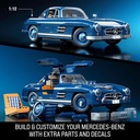 Hot Wheels Bricks Mercedez-Benz 300Sl Car  Playset