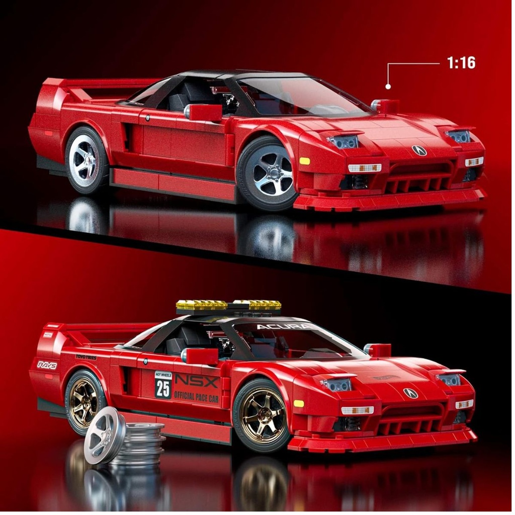 Hot Wheels Acura '90 NSX Building Set