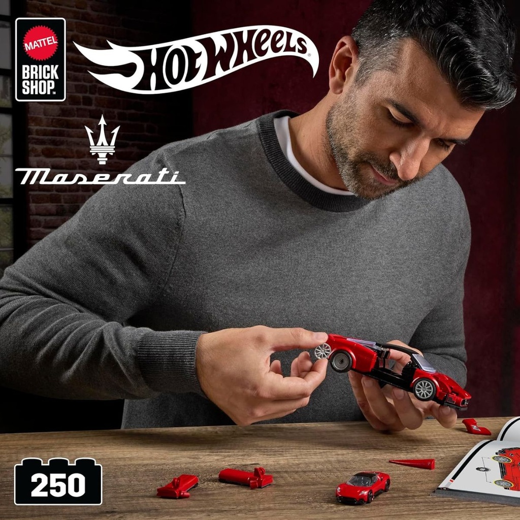 Hot Wheels Maserati MC20 Building Set