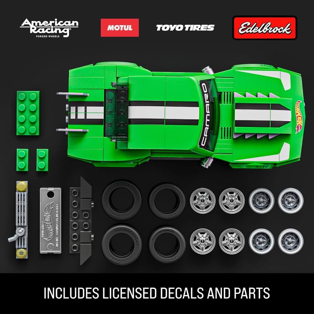 Hot Wheels Custom 68 Camaro Car Building Set