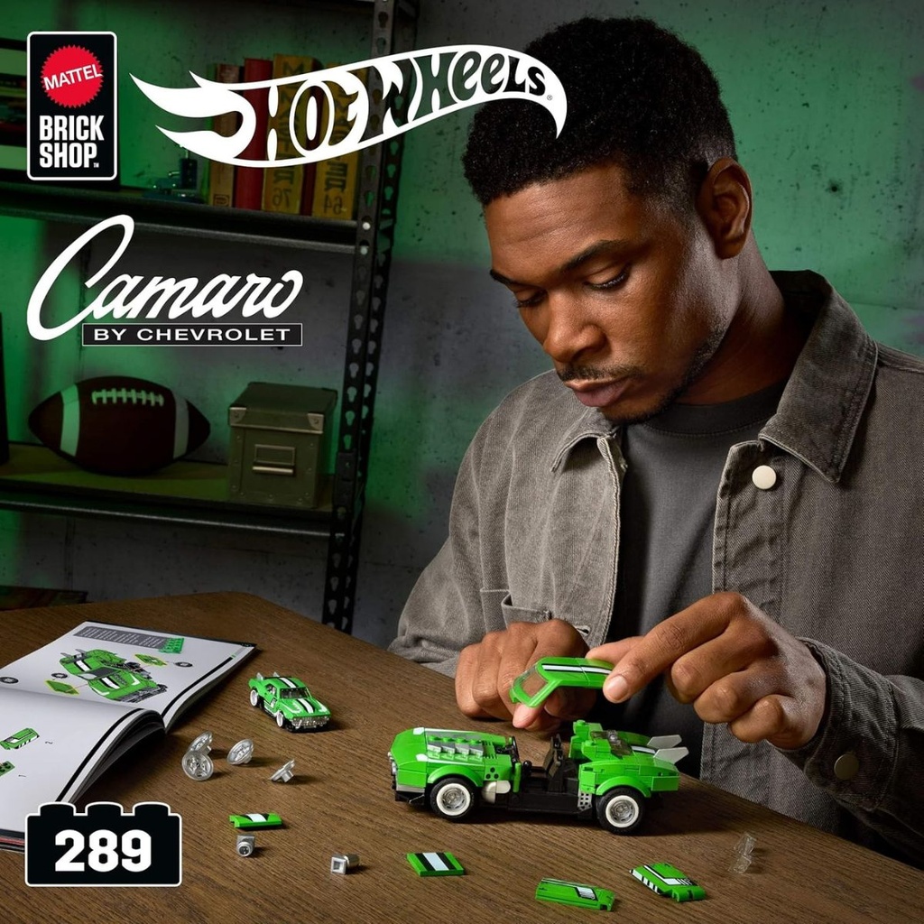 Hot Wheels Custom 68 Camaro Car Building Set