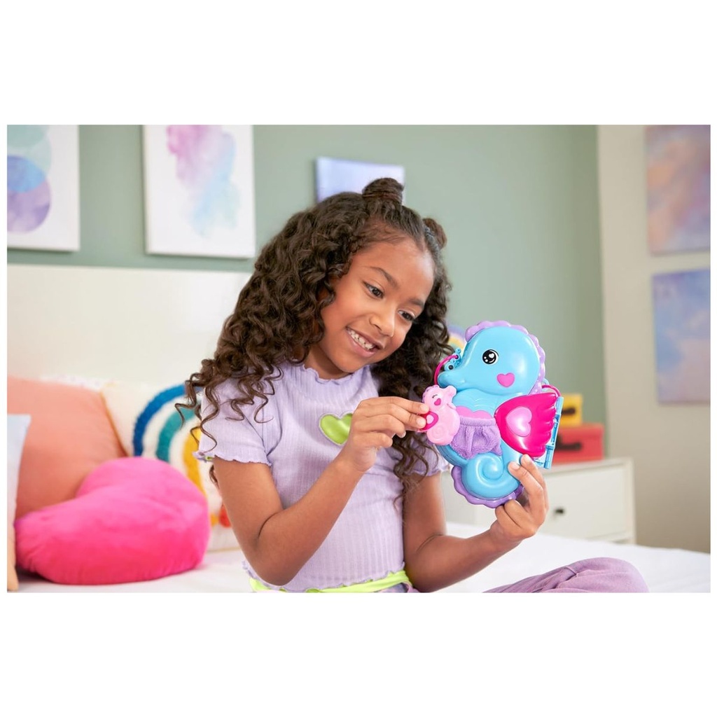 Polly Pocket Daddy and Me Seahorse Compact Set