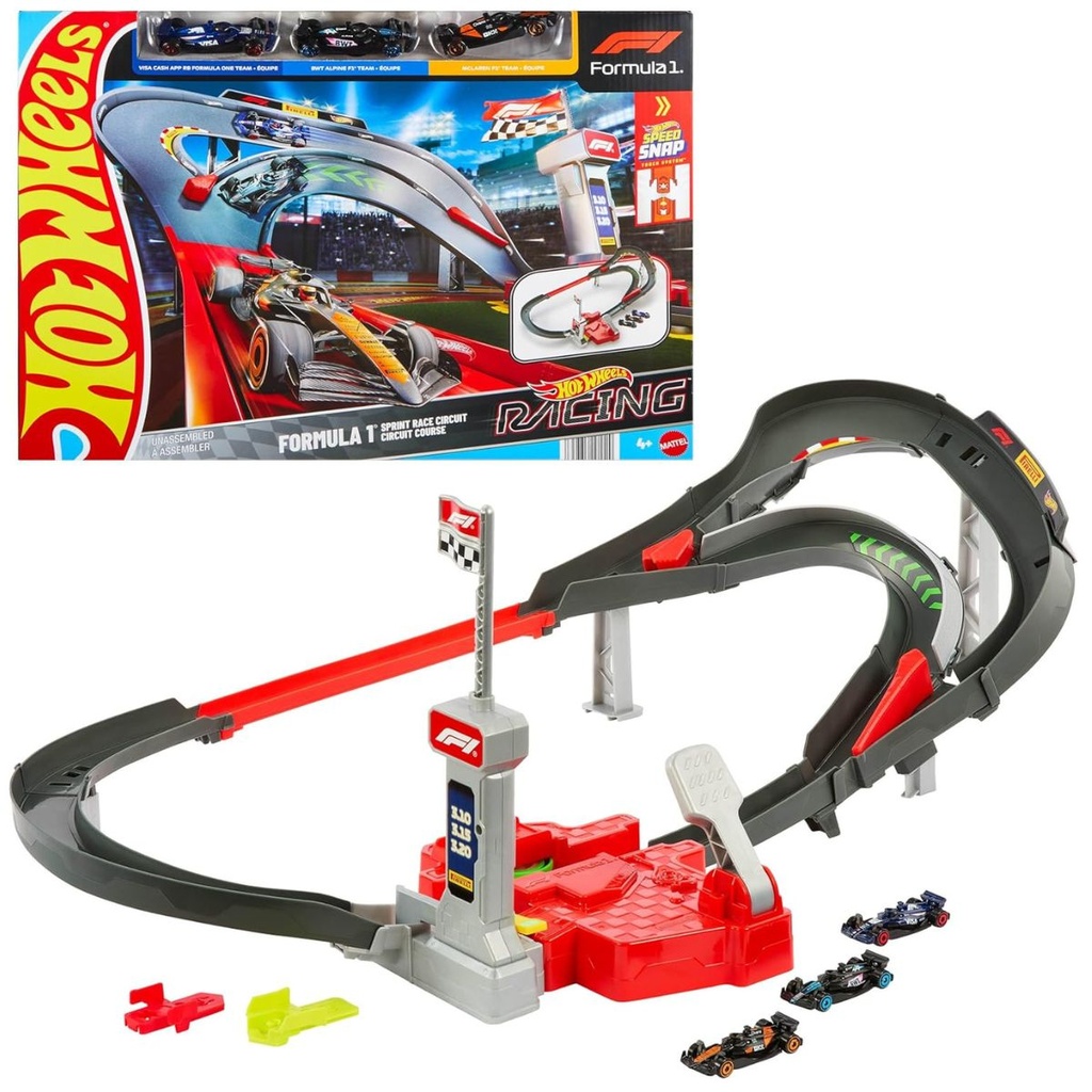 Hot Wheels Racing Formula 1 Sprint Race Circuit Track Set