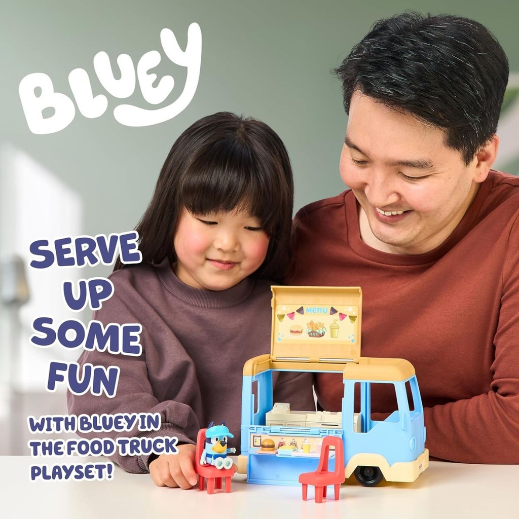 Bluey Lets Play Chef Food Truck Playset