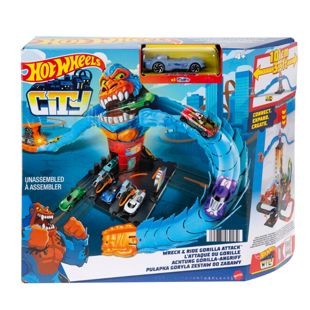 Hot Wheels City Nemesis Toy Car Track ( Assorted)