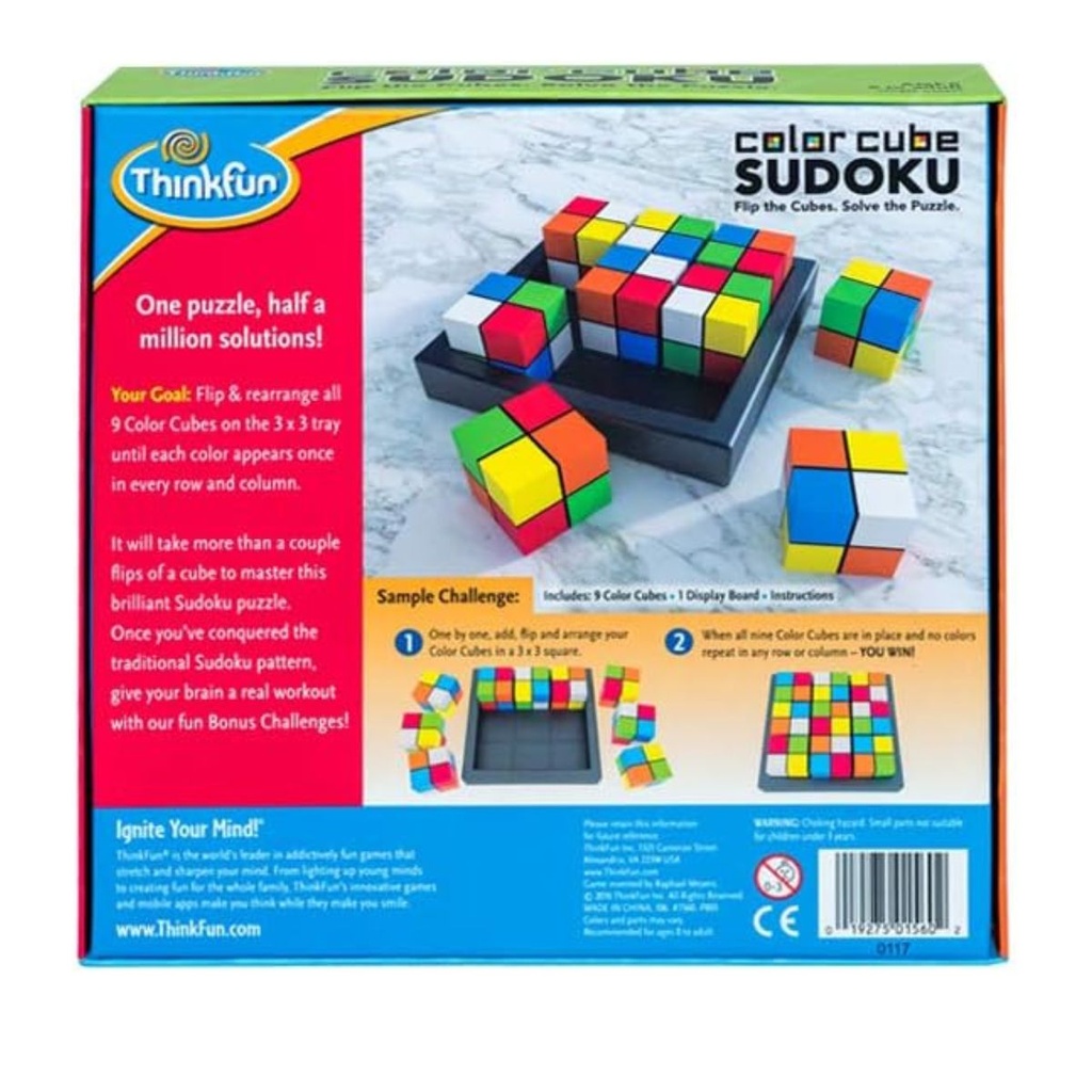 ThinkFun Color Cube Sudoku