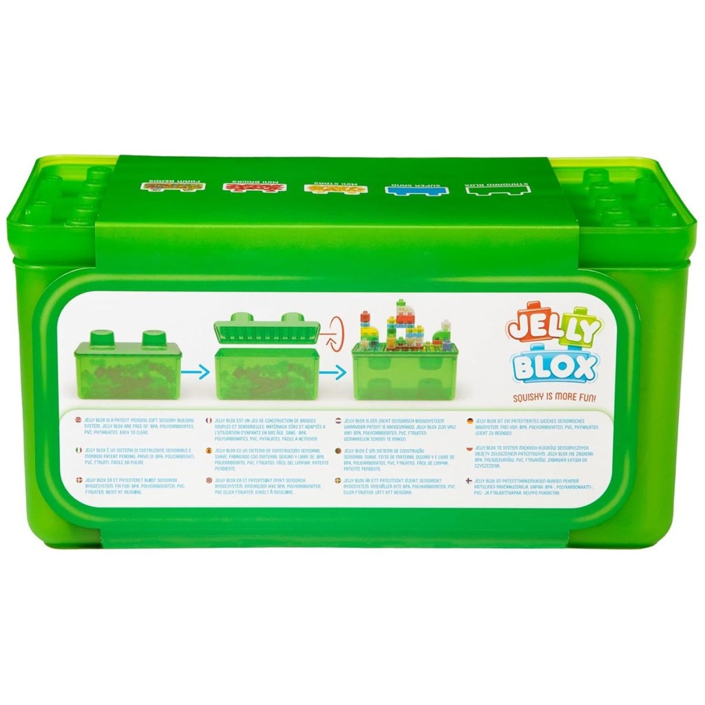 Jelly Blox Stash n Stack 2in1 Storage Box