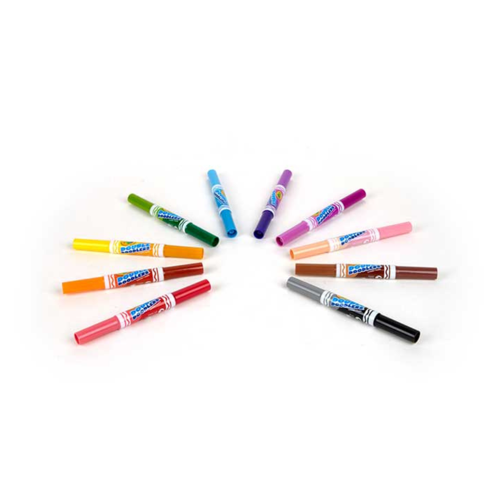 Crayola 10 Ct Double Doodlers Markers