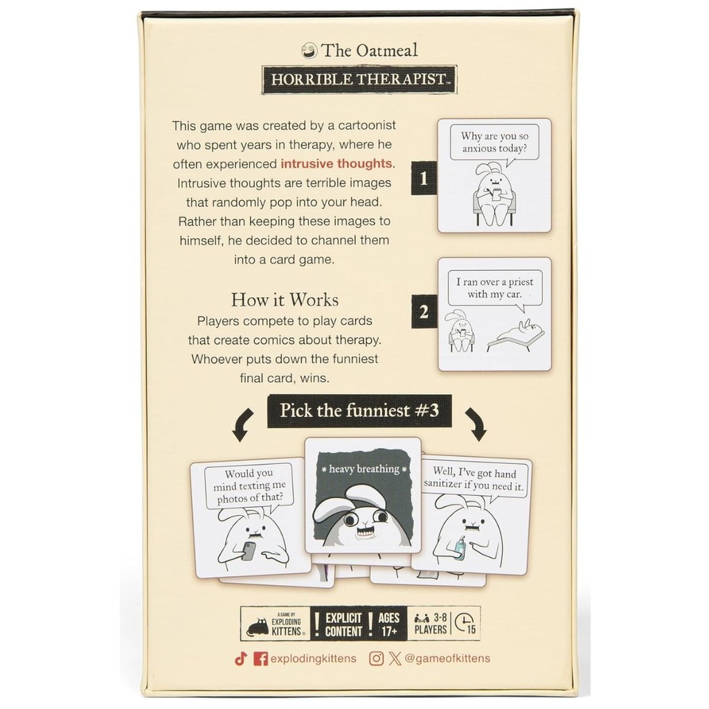 Horrible Therapist by Exploding Kittens