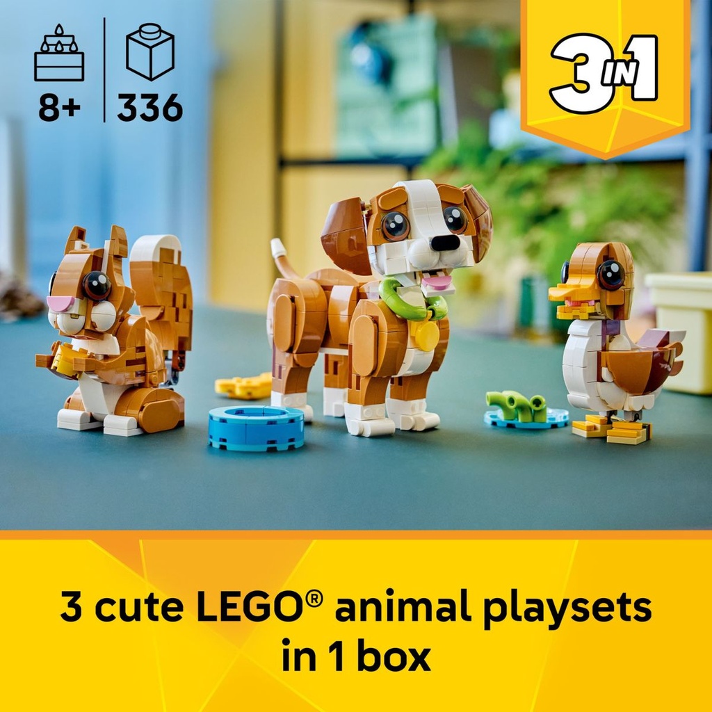 LEGO 31382 Creator Playful Puppy Dog