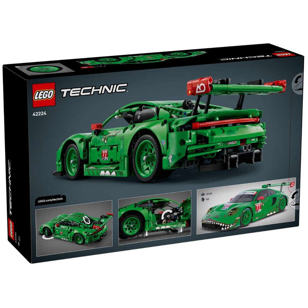 LEGO 42224 Technic Porsche 911 GT3 R REXY AO Racing Car