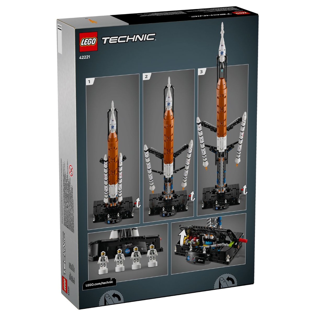 LEGO 42221 Technic NASA Artemis Space Launch System Rocket