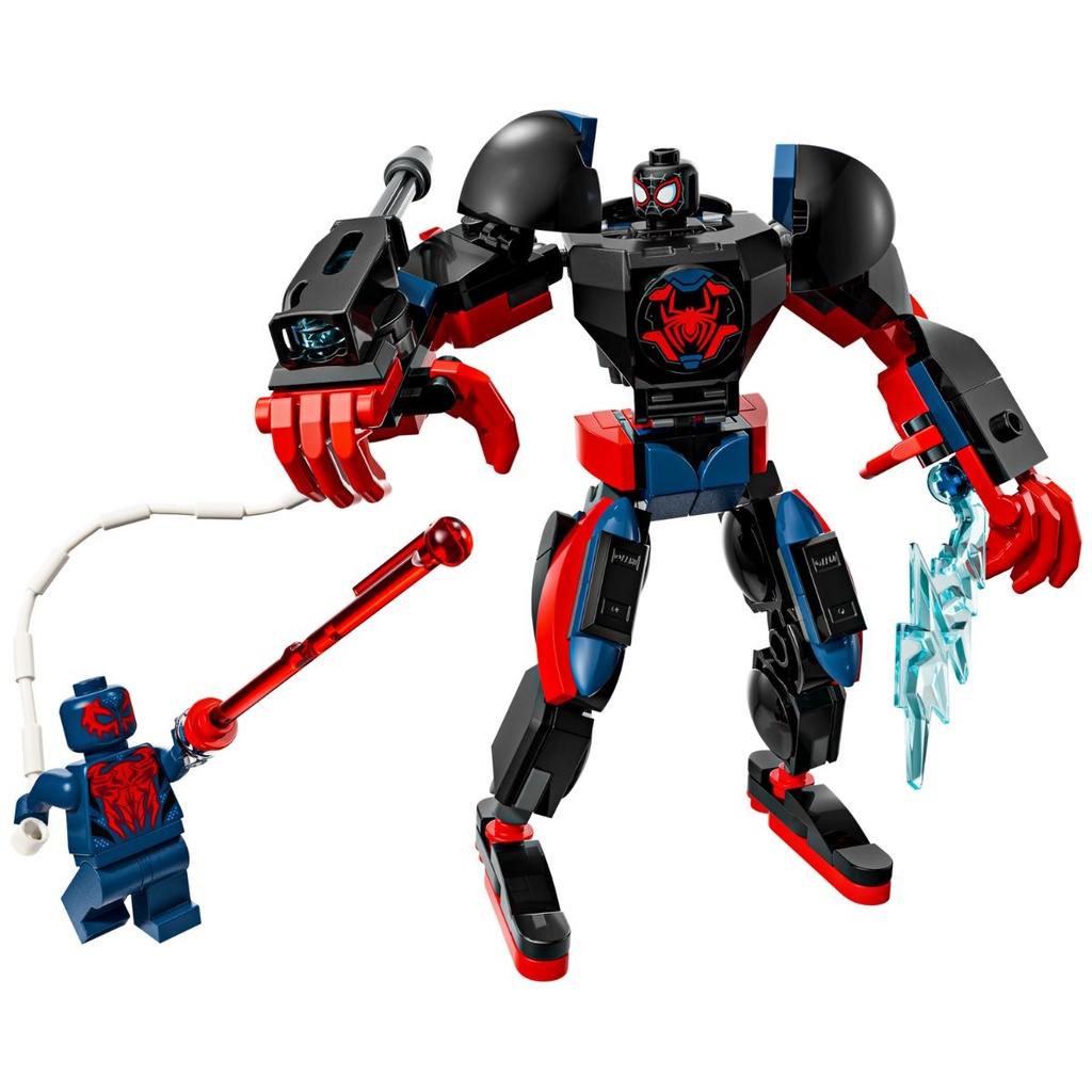 LEGO 76337 Marvel Miles Morales Mech vs. SpiderMan 2099