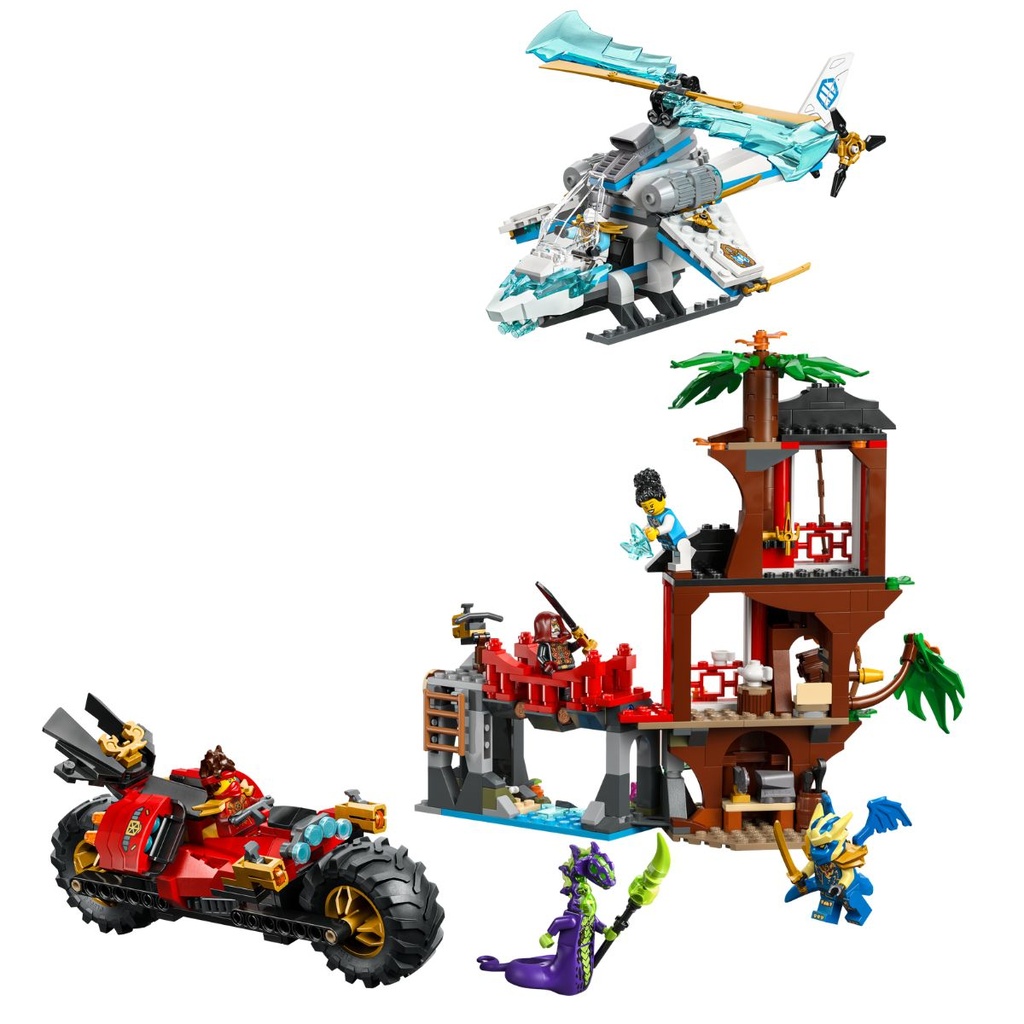 LEGO 71857 NINJAGO Ninja Vehicle Tree House Battle