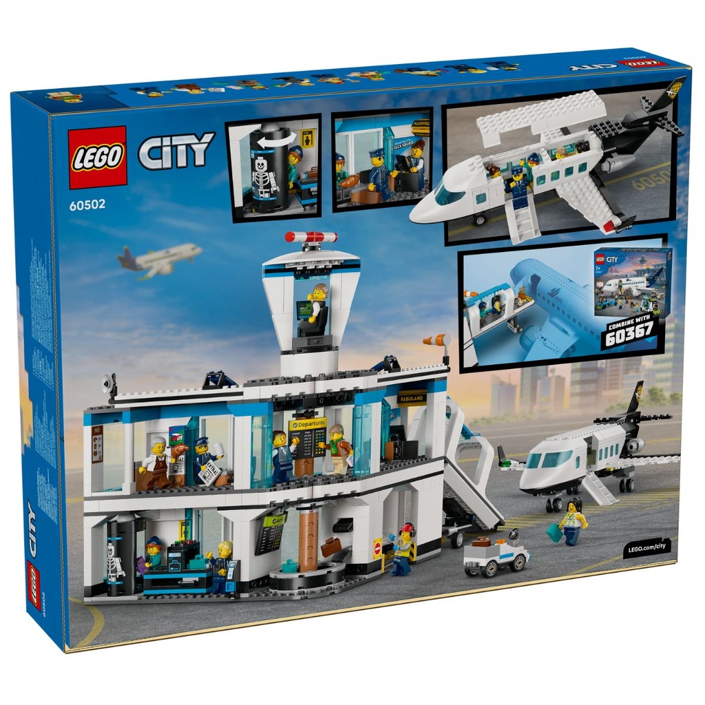 LEGO 60502 City Airport with Airplane