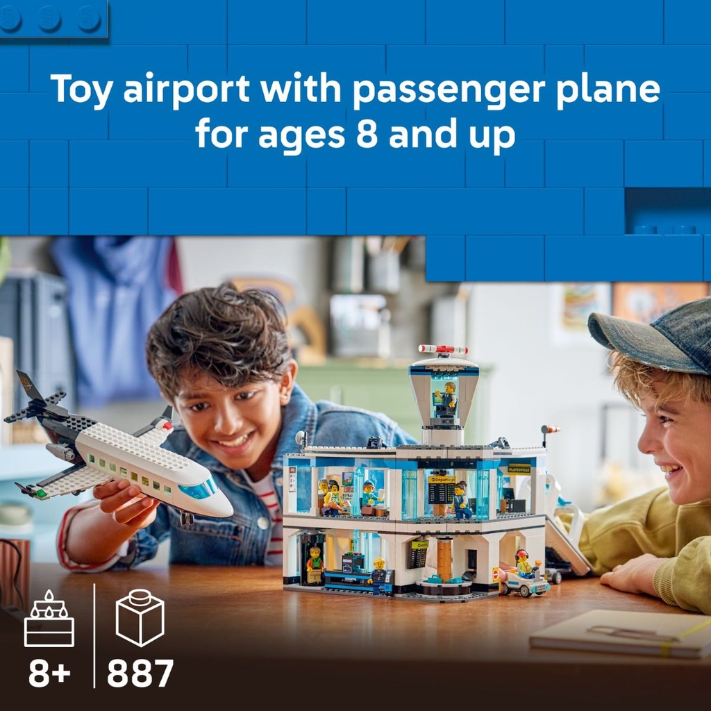 LEGO 60502 City Airport with Airplane