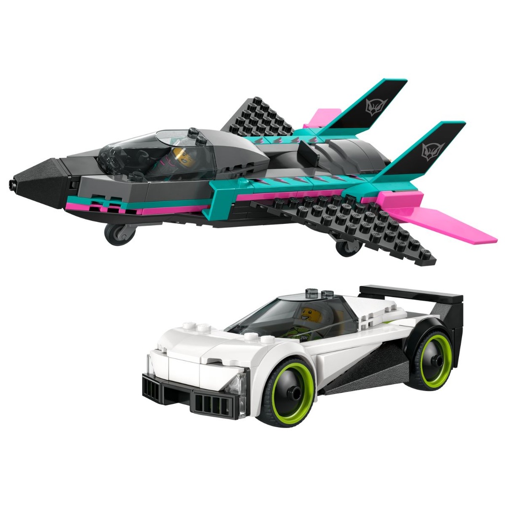 LEGO 60489 City Jet vs. Car