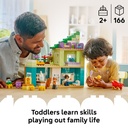 LEGO 10470 DUPLO 3 in 1 Modern Family House with Figures