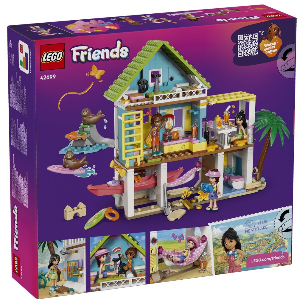 LEGO 42699 Friends Beach House with Seals