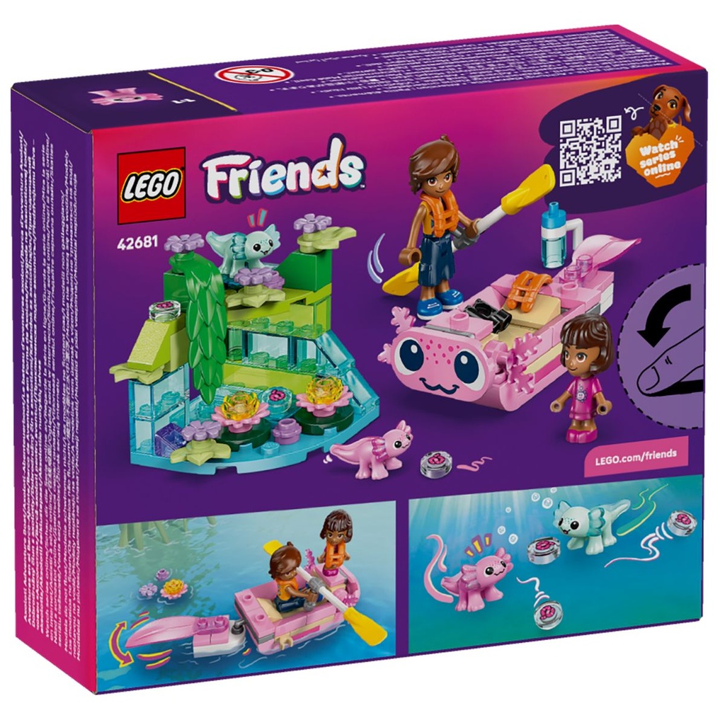 LEGO 42681 Friends Axolotl Adventure Boat