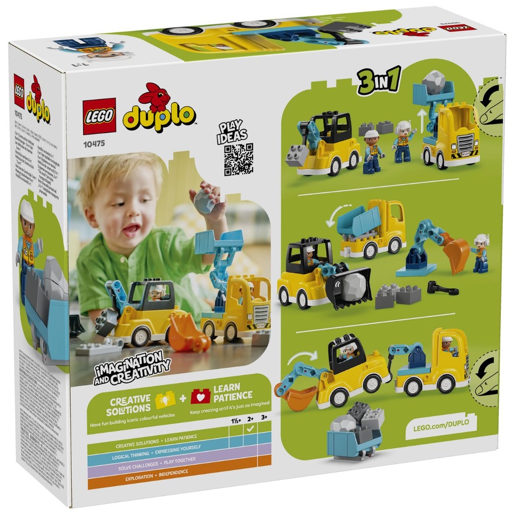 LEGO 10475 DUPLO 3 in 1 Construction Vehicles
