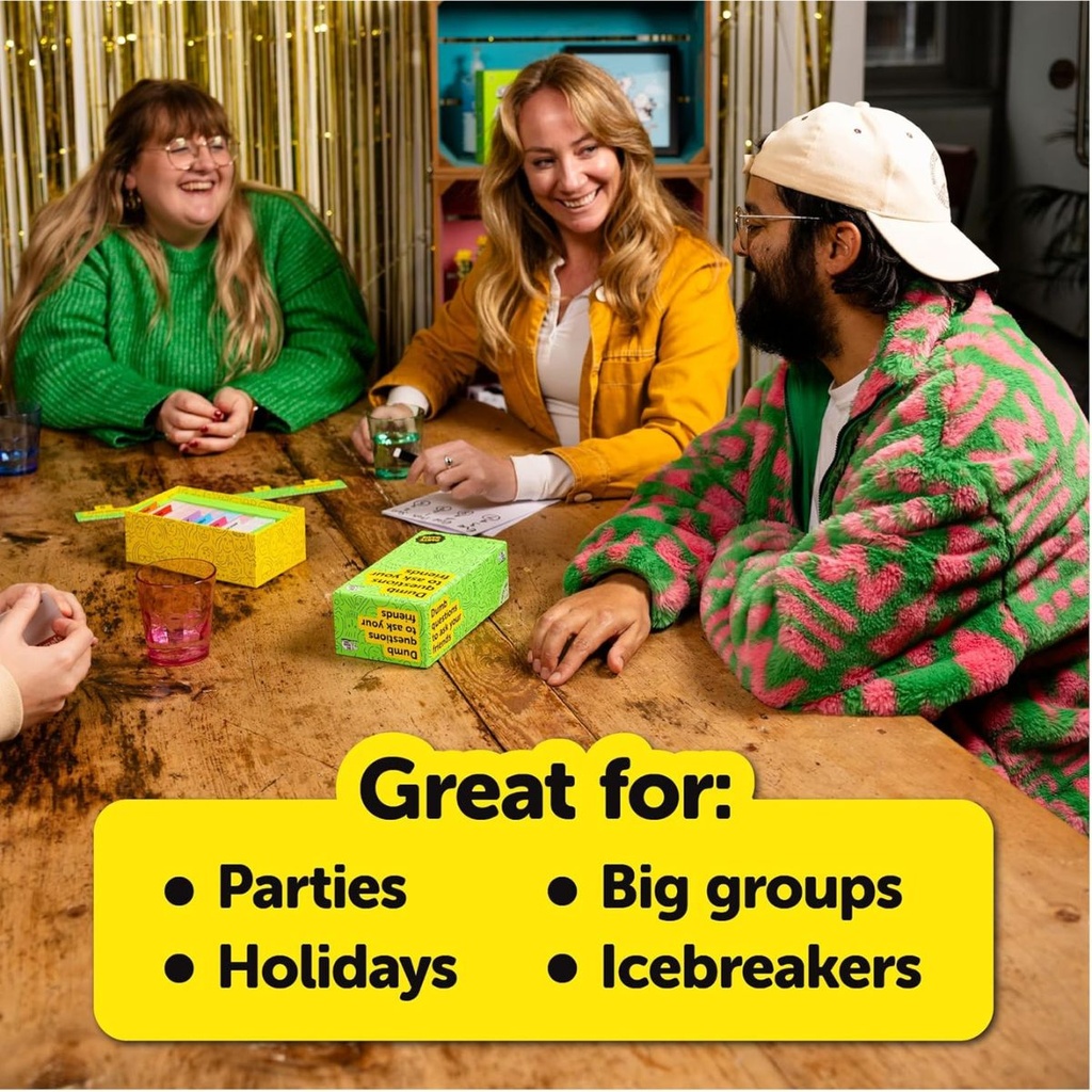 Dumb Questions to Ask Your Friends Party Game