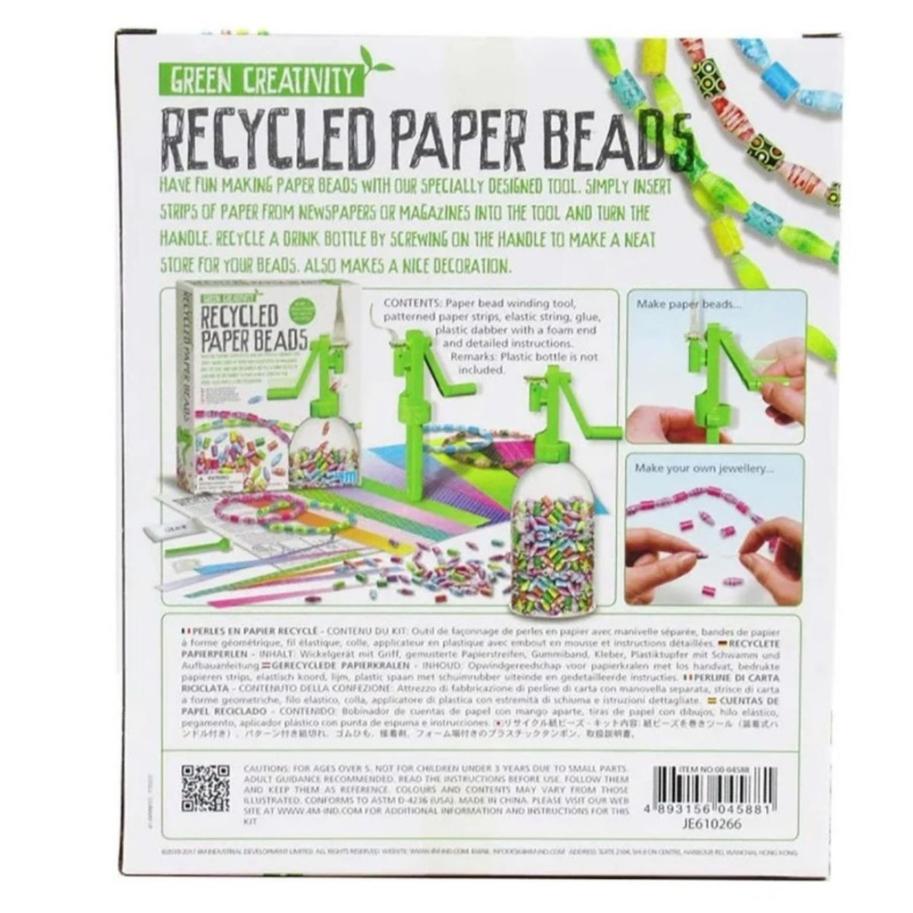 4M Recyled Paper Beads Craft Kit