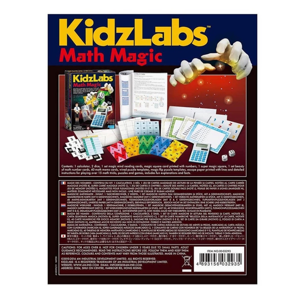 4M KidzLabs Math Magic Kit