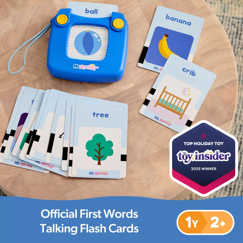 Ms Rachel First Words Talking Flash Cards