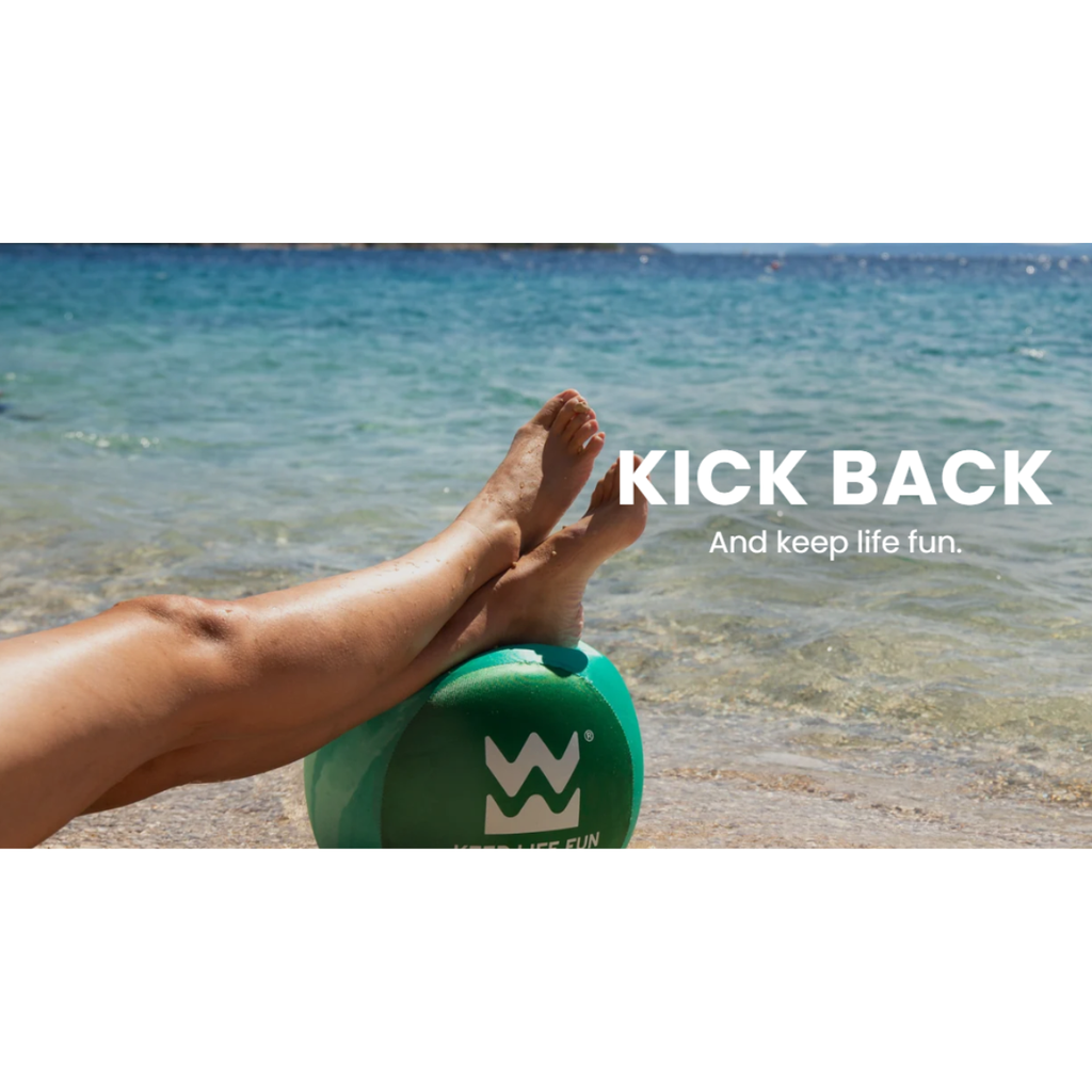 Waboba Jumbo Beach Ball Green Turquoise