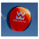 Waboba Jumbo Beach Ball Orange Navy